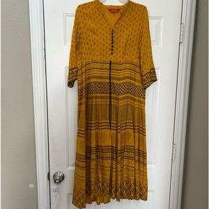 41 inches in length long stylish top you can dress her up with leggings/jeans